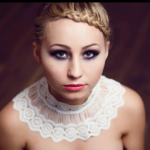 Bridal crochet jewellery by Iwona Luka